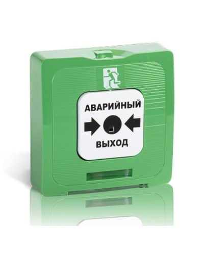 ИР 513-10 исп.1 АВАРИЙНЫЙ ВЫХОД (зелёный). Элемент дистанционного управления. Рубеж в Омске