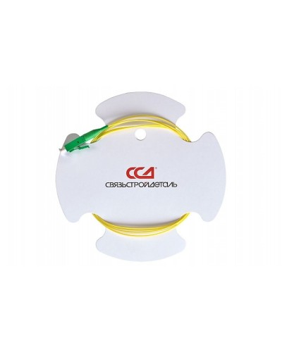 ШОС-SM/0.9 мм-LC/APC-p/t -1.0м (130201-03690). Пигтейл оптический. ССД (Связьстройдеталь) в Омске