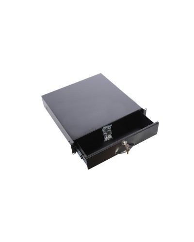 ТСВ-Д-2U.450-9005. Полка (ящик) для документации 2U. ЦМО в Омске